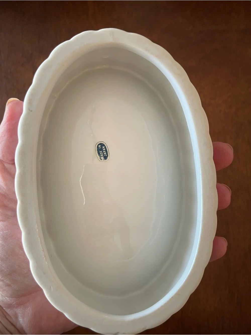 Vintage decorative glazed